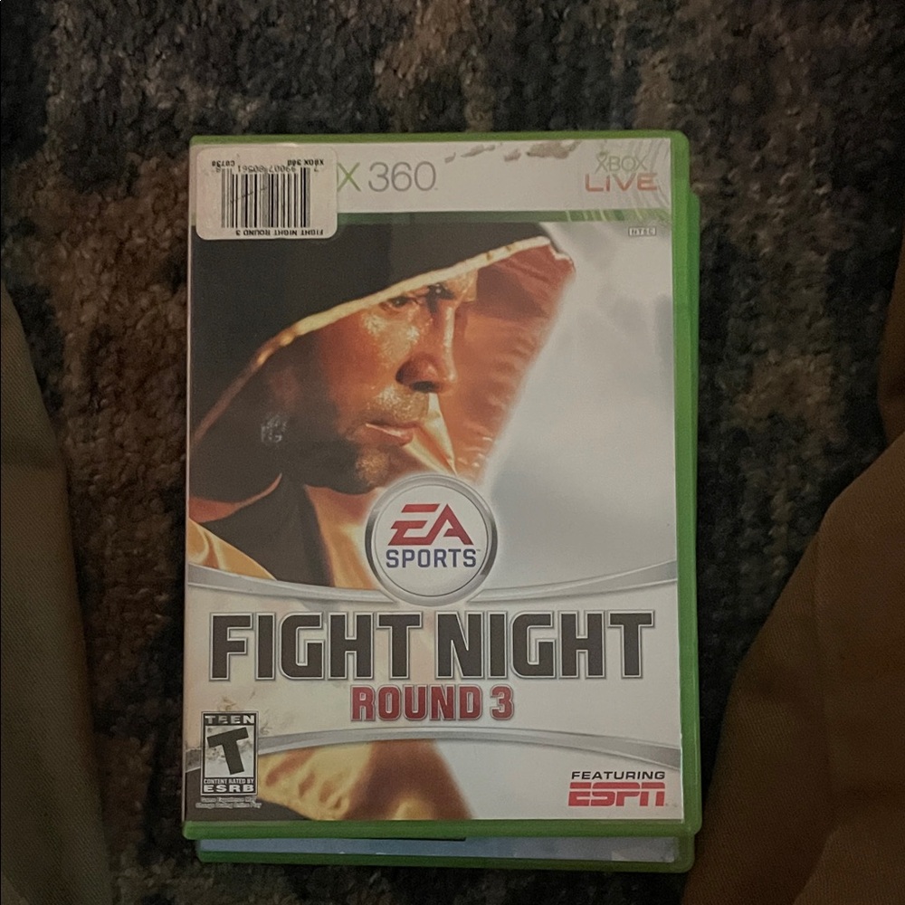 EA Sports Fight Night Round 3 for Xbox 360 - Green Case